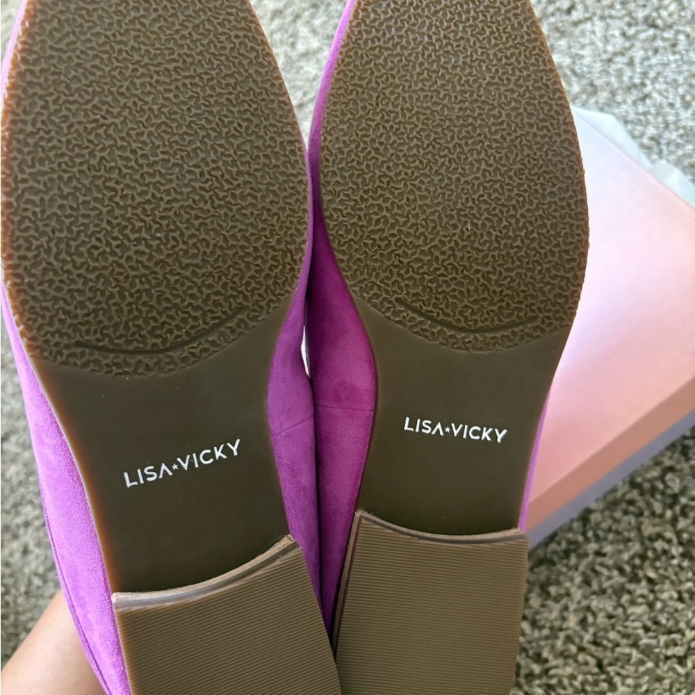Lisa Vicky Orchid Slip on Loafers - Picture 4 of 5
